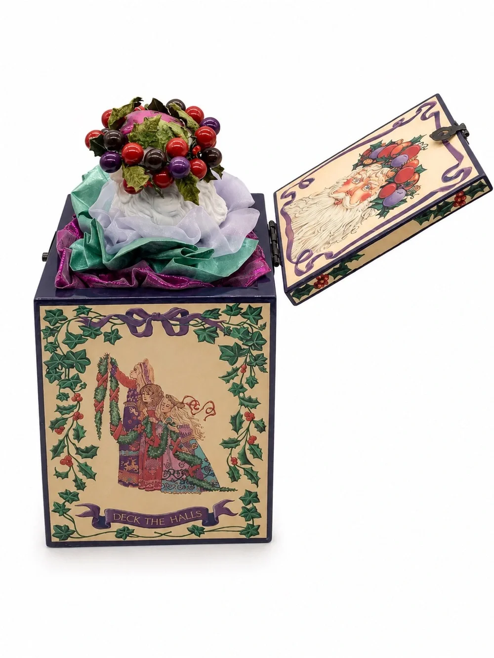 Enesco Living Legends Lord of Misrule Musical Jack in the Box